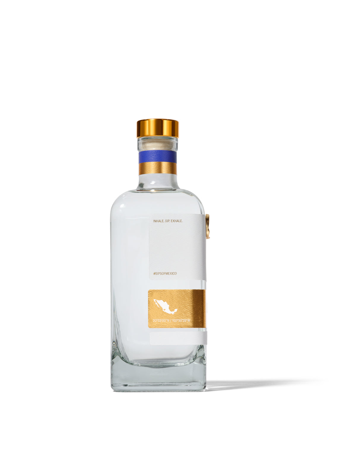 Right side of the LALO High Proof 2026 tequila bottle.